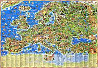Скачать книгу "Детская карта Европы"