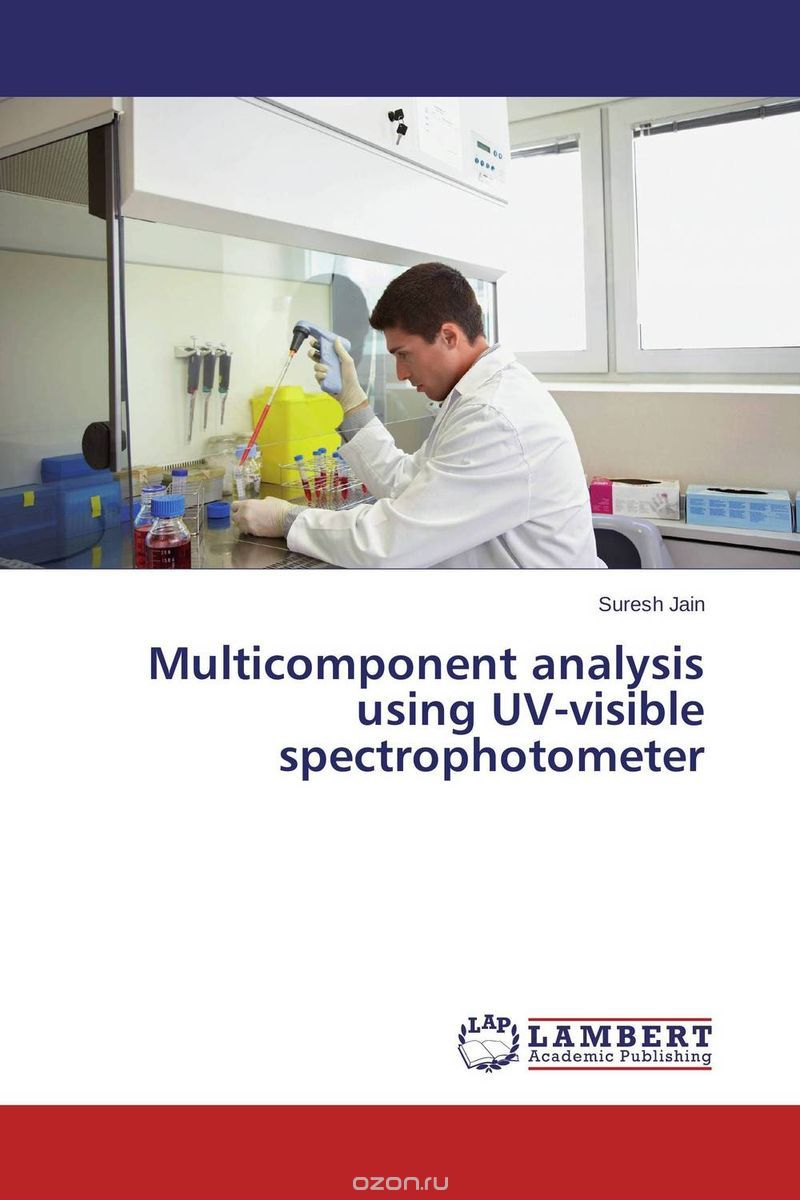Multicomponent analysis using UV-visible spectrophotometer
