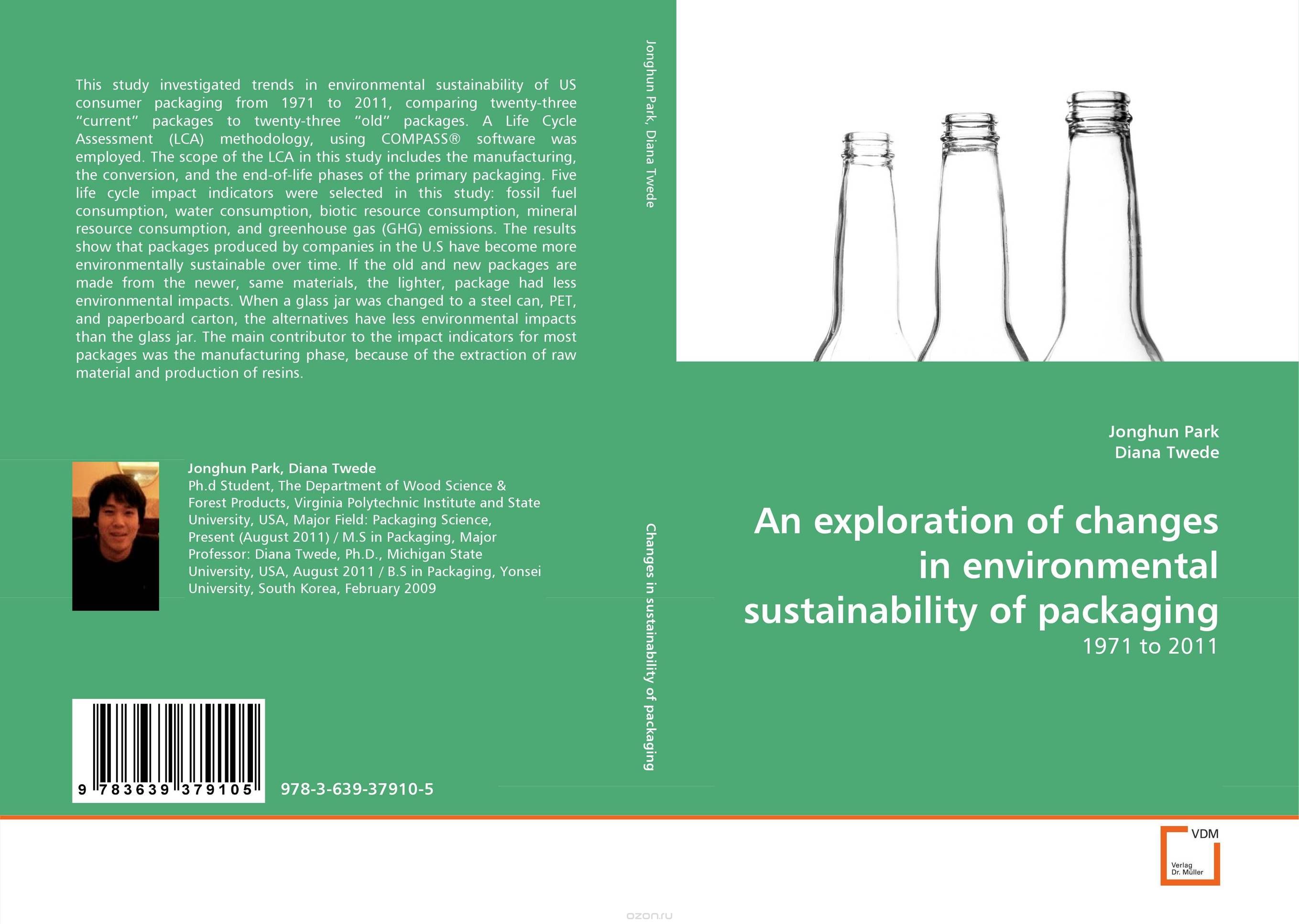 An exploration of changes in environmental sustainability of packaging