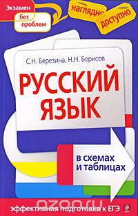 Русский язык в схемах и таблицах, С.Н. Березина, Н.Н. Борисов