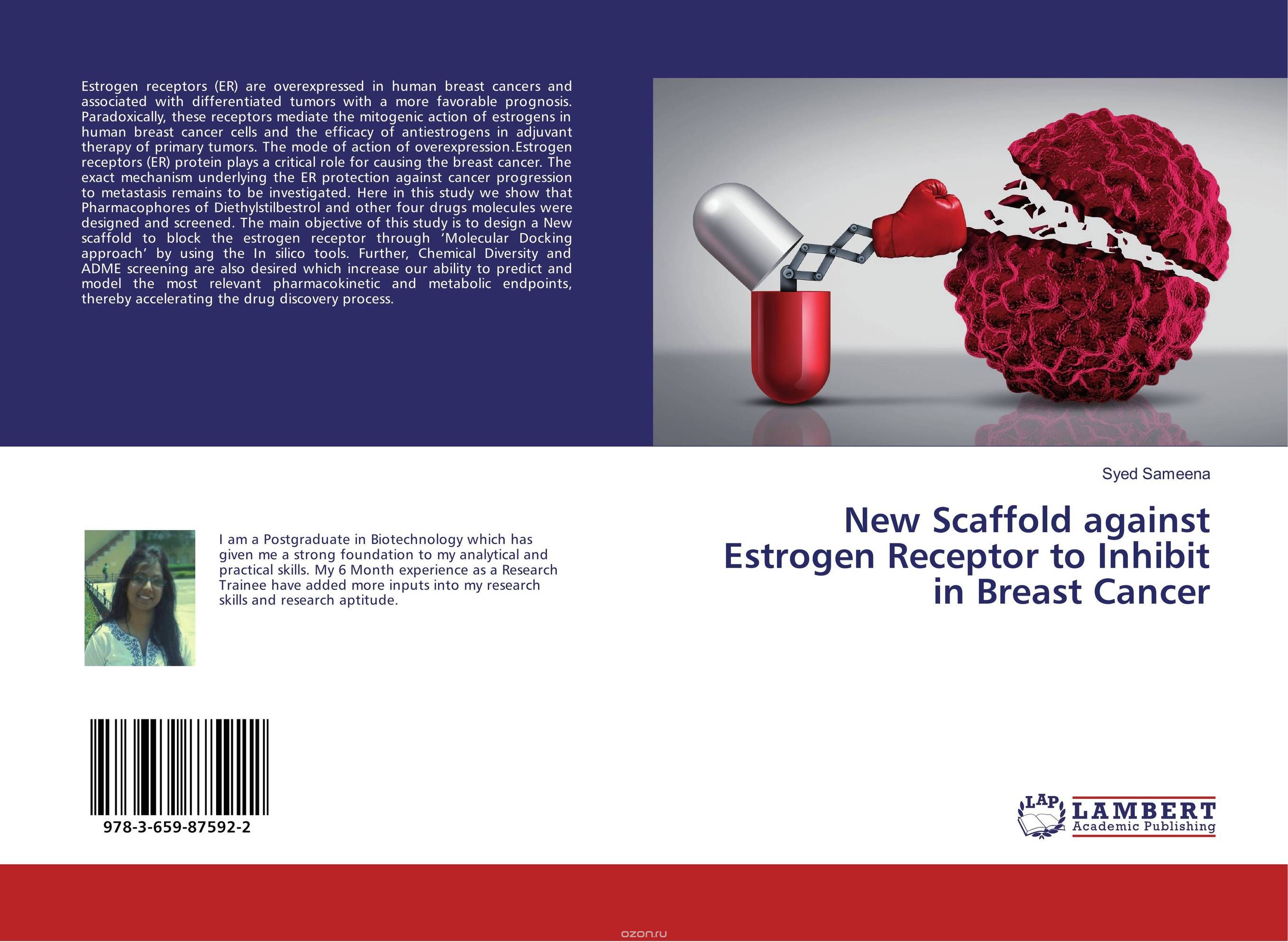 Скачать книгу "New Scaffold against Estrogen Receptor to Inhibit in Breast Cancer"