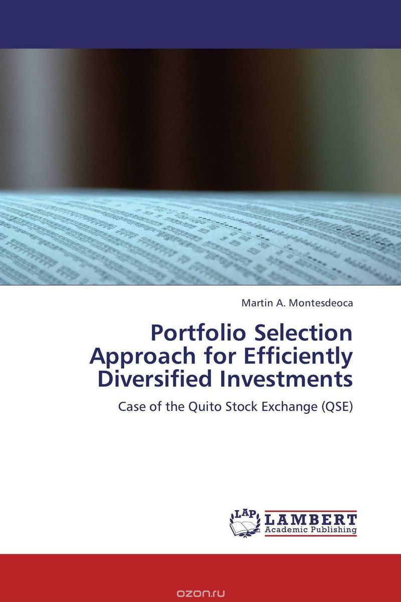 Скачать книгу "Portfolio Selection Approach for Efficiently Diversified Investments"