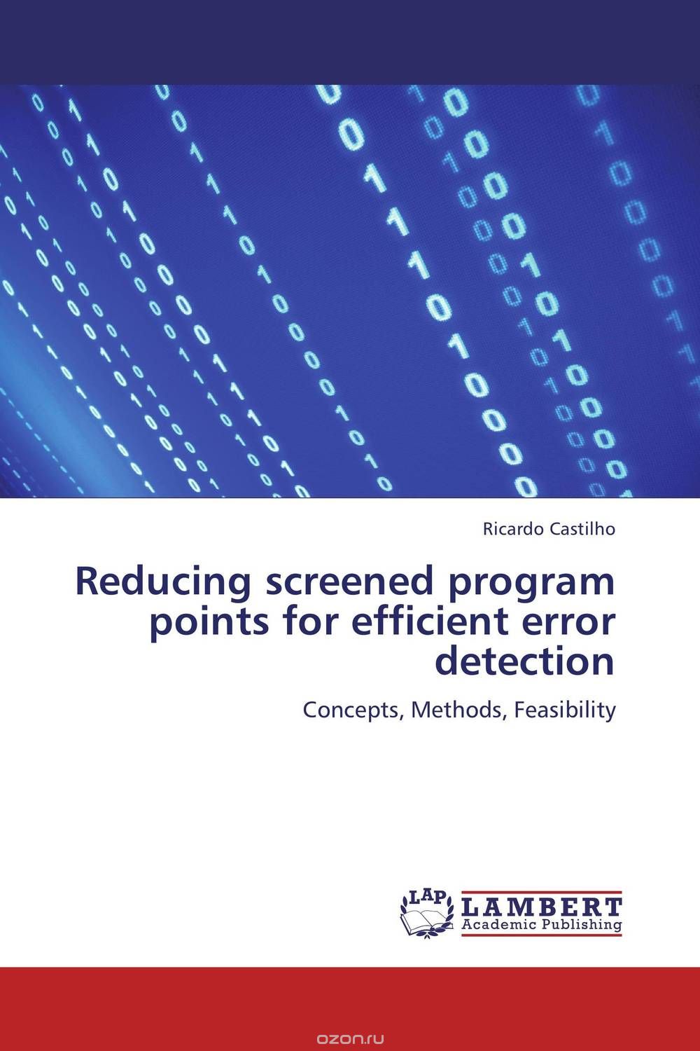 Скачать книгу "Reducing screened program points for efficient error detection"