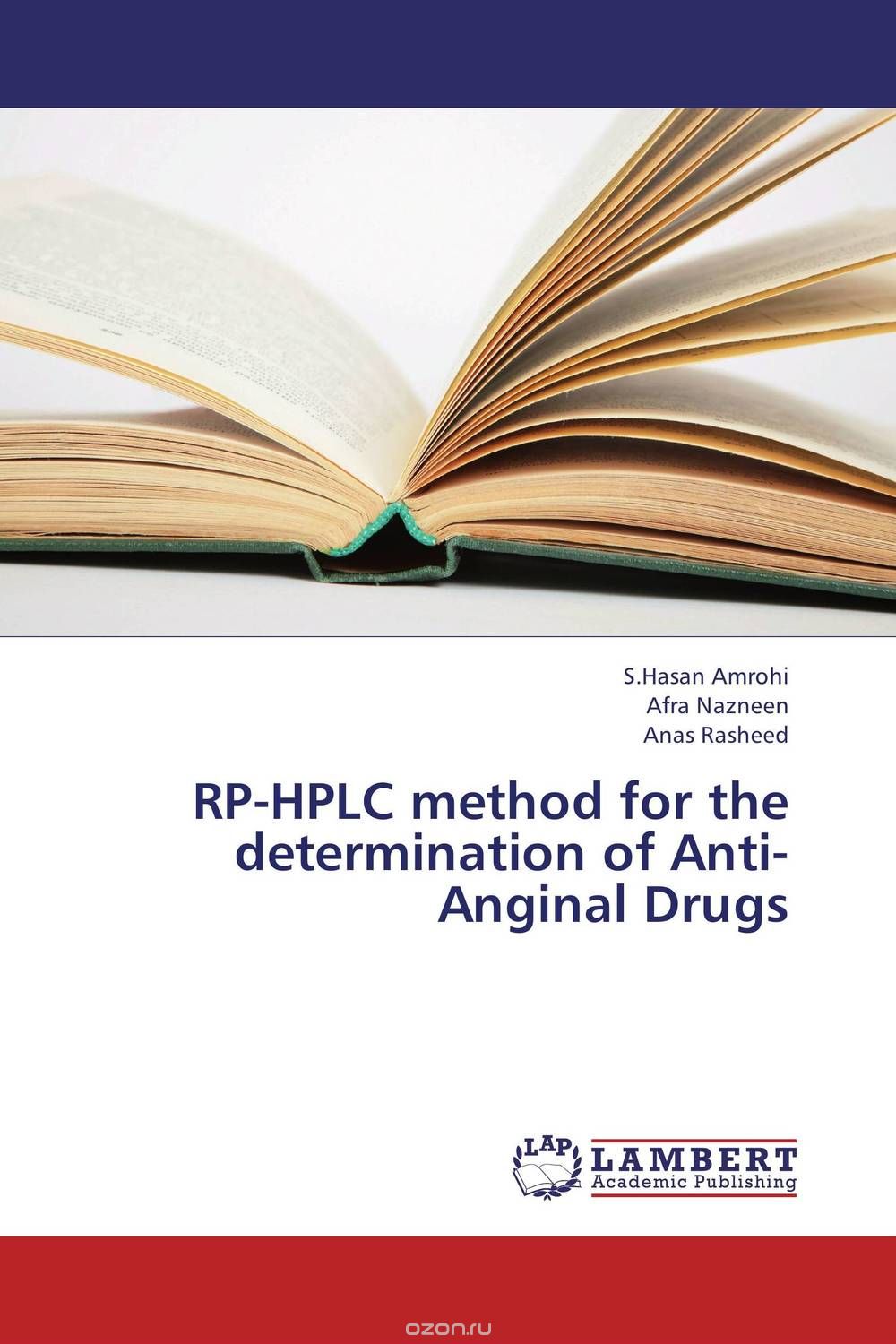 Скачать книгу "RP-HPLC method for the determination of Anti-Anginal Drugs"