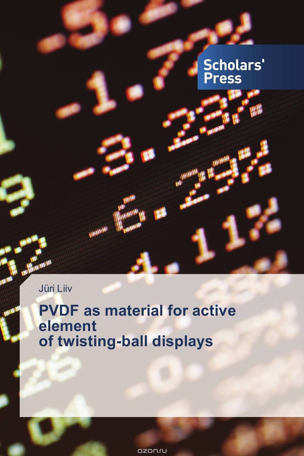 Скачать книгу "PVDF as material for active element of twisting-ball displays"