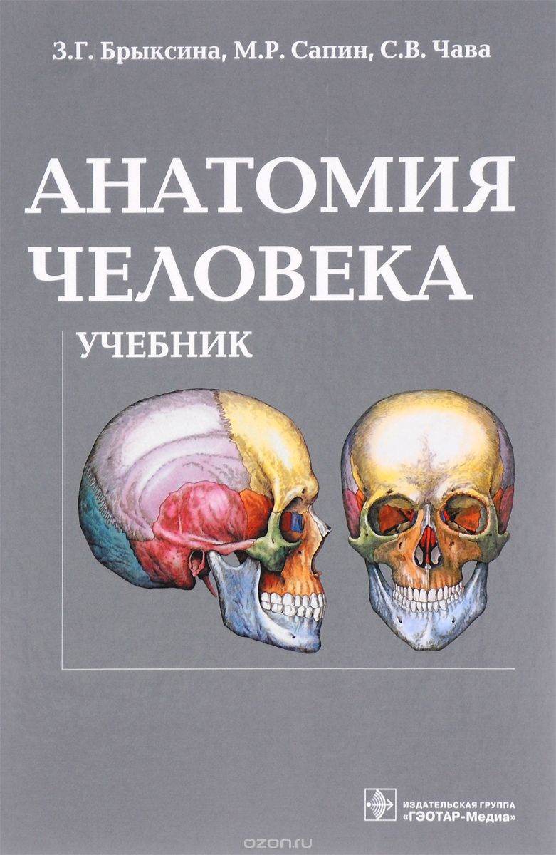 Скачать книгу "Анатомия человека. Учебник, З. Г. Брыксина, М. Р. Сапин, С. В. Чава"
