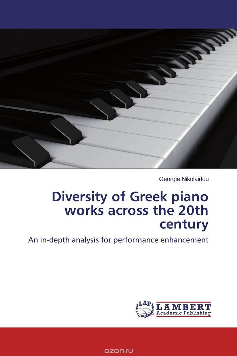 Diversity of Greek piano works across the 20th century