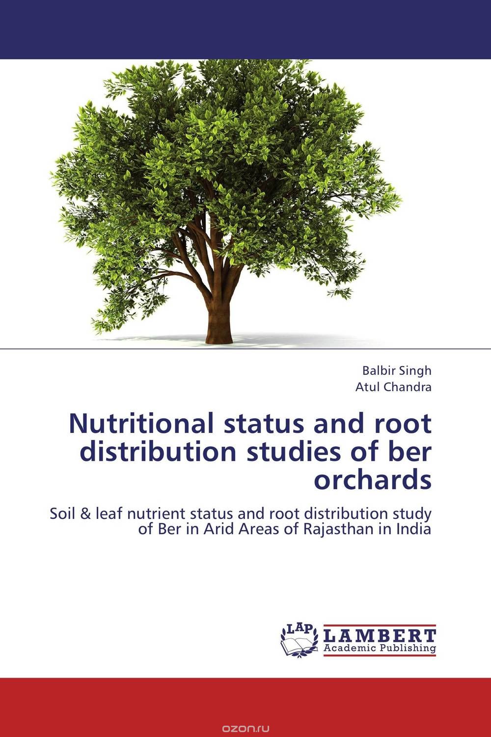 Скачать книгу "Nutritional status and root distribution studies of ber orchards"